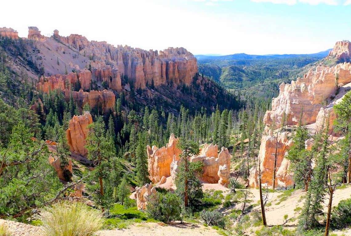 Best Hikes in Bryce Canyon Sheep Creek and Swamp Canyon Loop Trail in Bryce Canyon