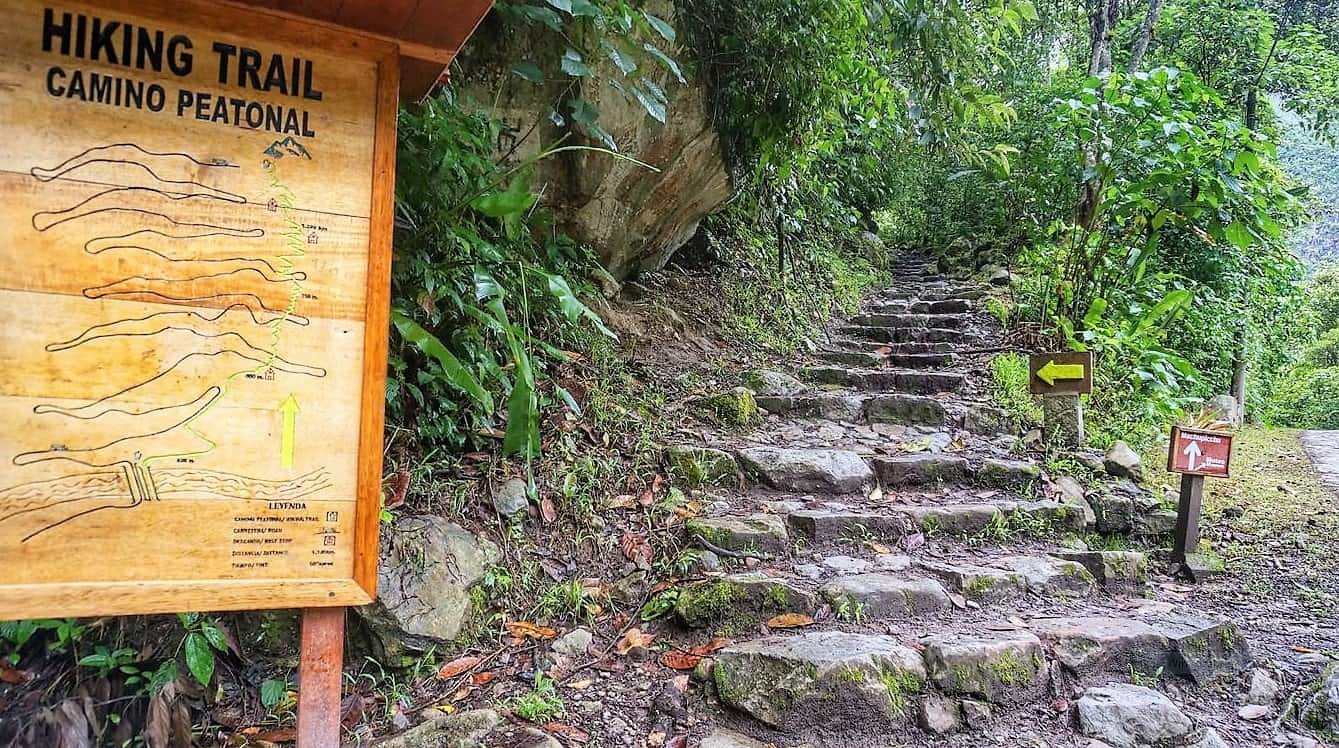 Hiking to Machu Picchu from Aguas Calientes