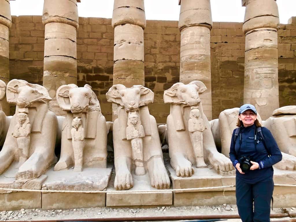 The Great Courtyard at the Karnak Temple
