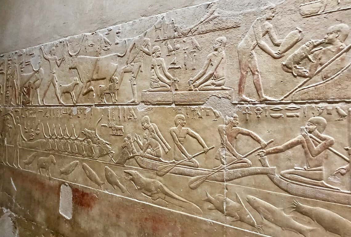 Visit to Saqqara