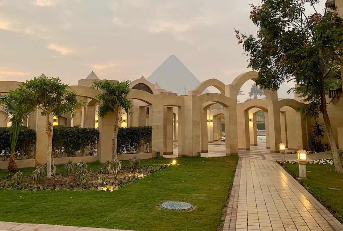 Visiting Pyramids of Giza