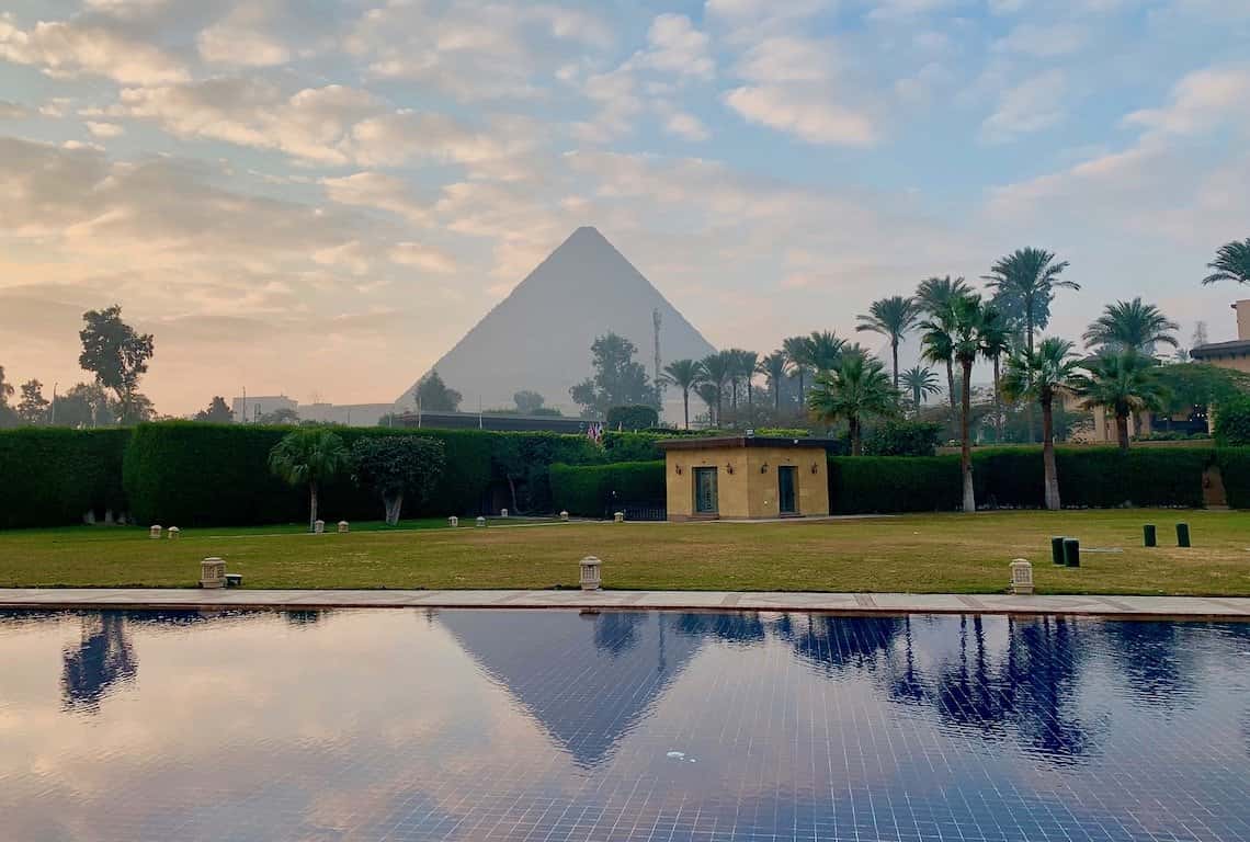 Visiting Pyramids of Giza