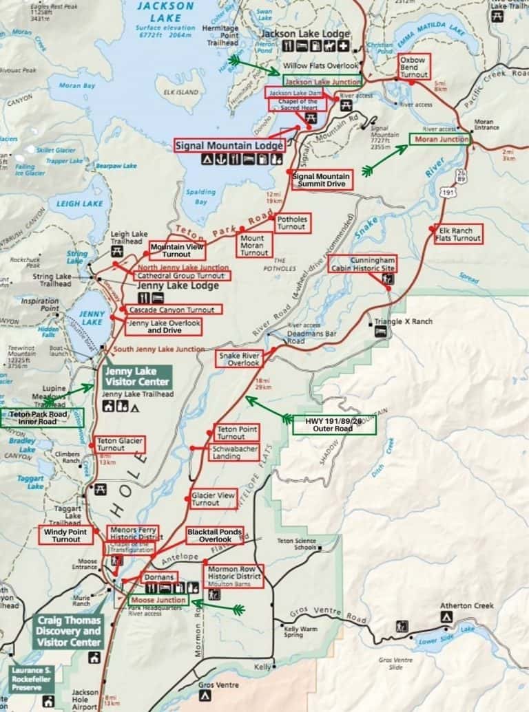 42-Mile SCENIC LOOP DRIVE in GRAND TETON (24 Stops You Can't Miss 