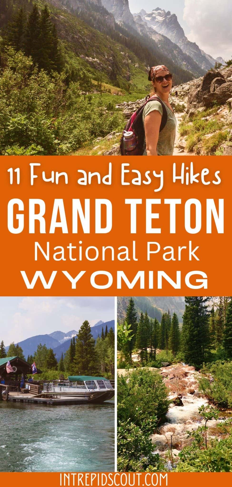 11 Fun and EASY HIKES in GRAND TETON with Stunning Views (Perfect for