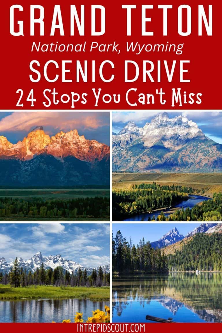 42-Mile SCENIC LOOP DRIVE in GRAND TETON (24 Stops You Can't Miss ...