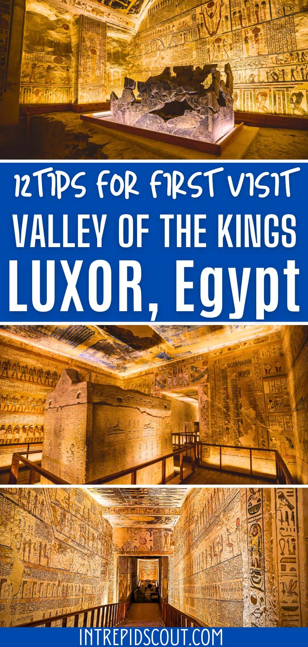 12 Important TIPS for First VISIT to VALLEY of the KINGS in Luxor ...