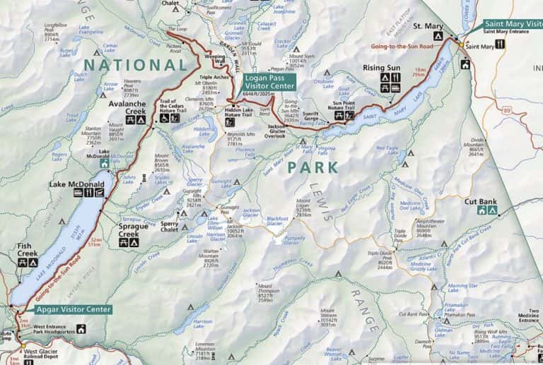 18 Can't Miss STOPS on GOING-TO-THE-SUN ROAD in Glacier National Park ...