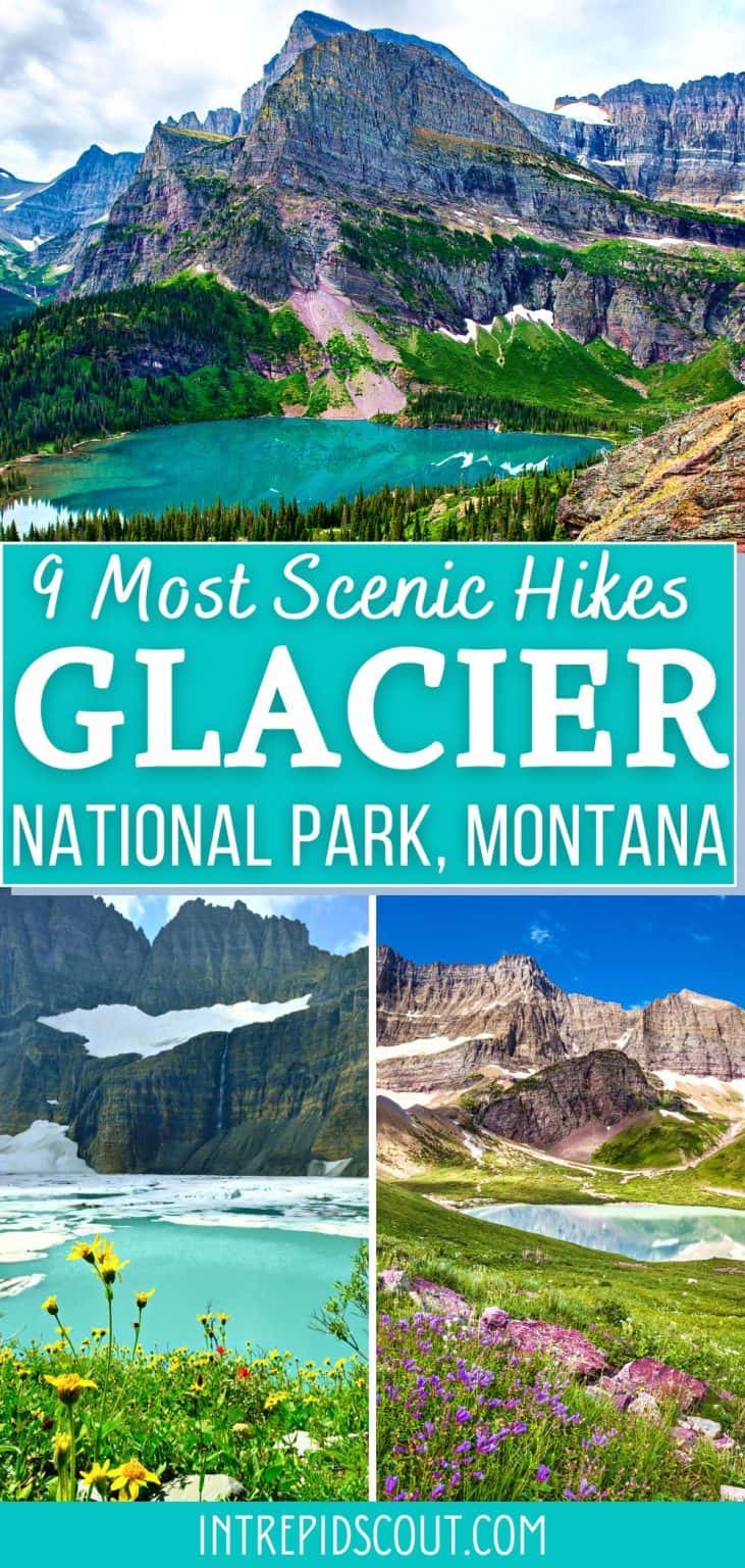 9 Most SCENIC HIKES in GLACIER National Park You Need to Explore (MAPS ...