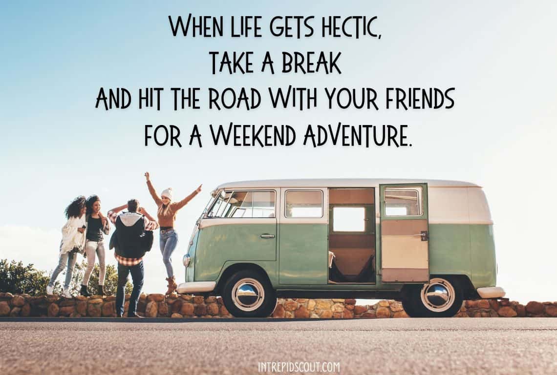 Road Trip with Friends Captions and Quotes