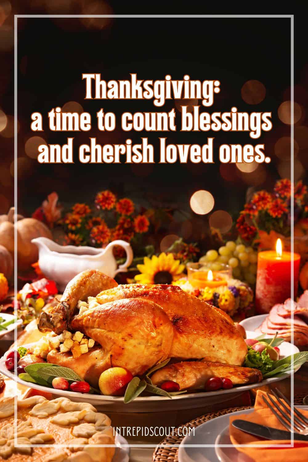 Thanksgiving Day Captions and Quotes