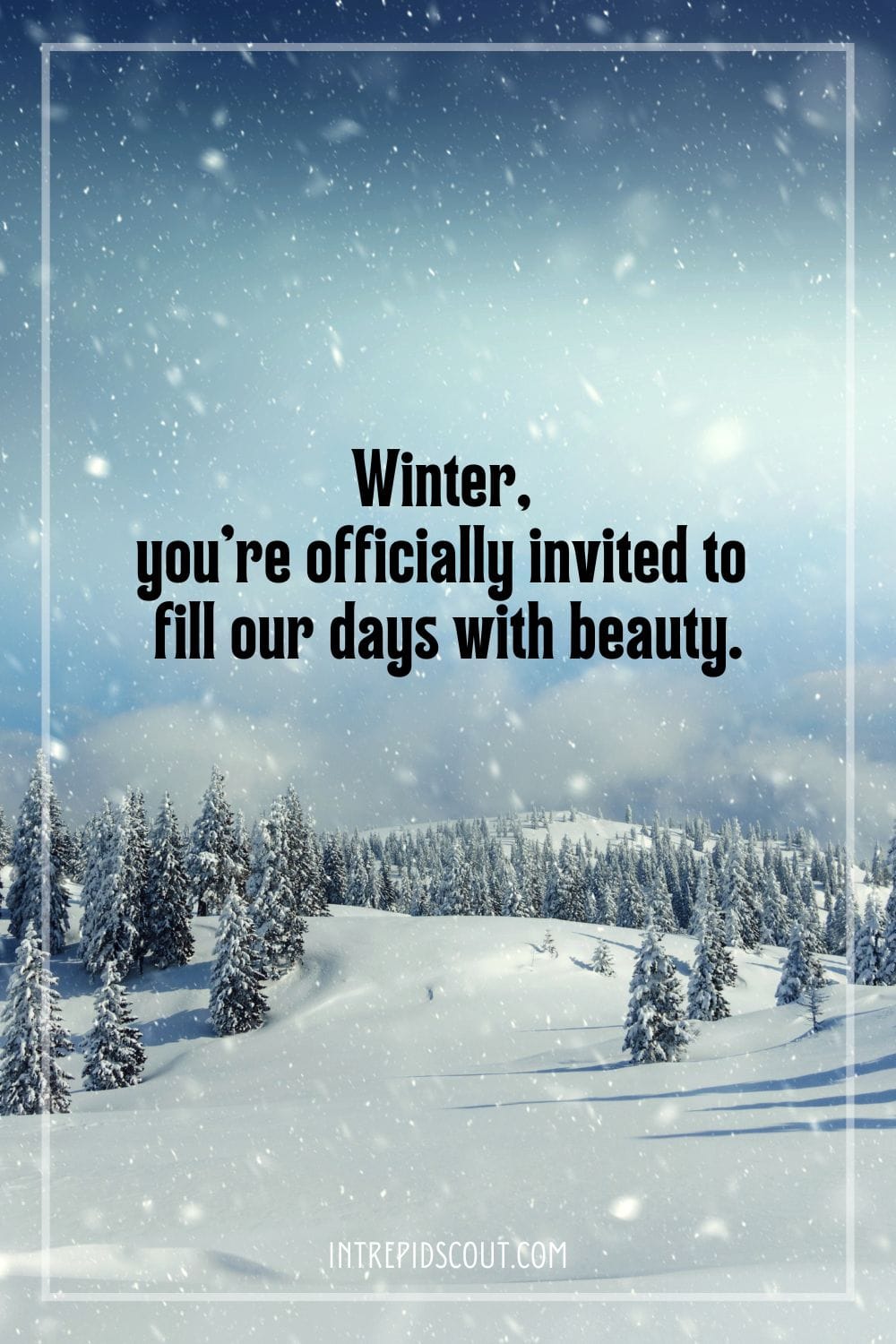 Winter Captions and Quotes