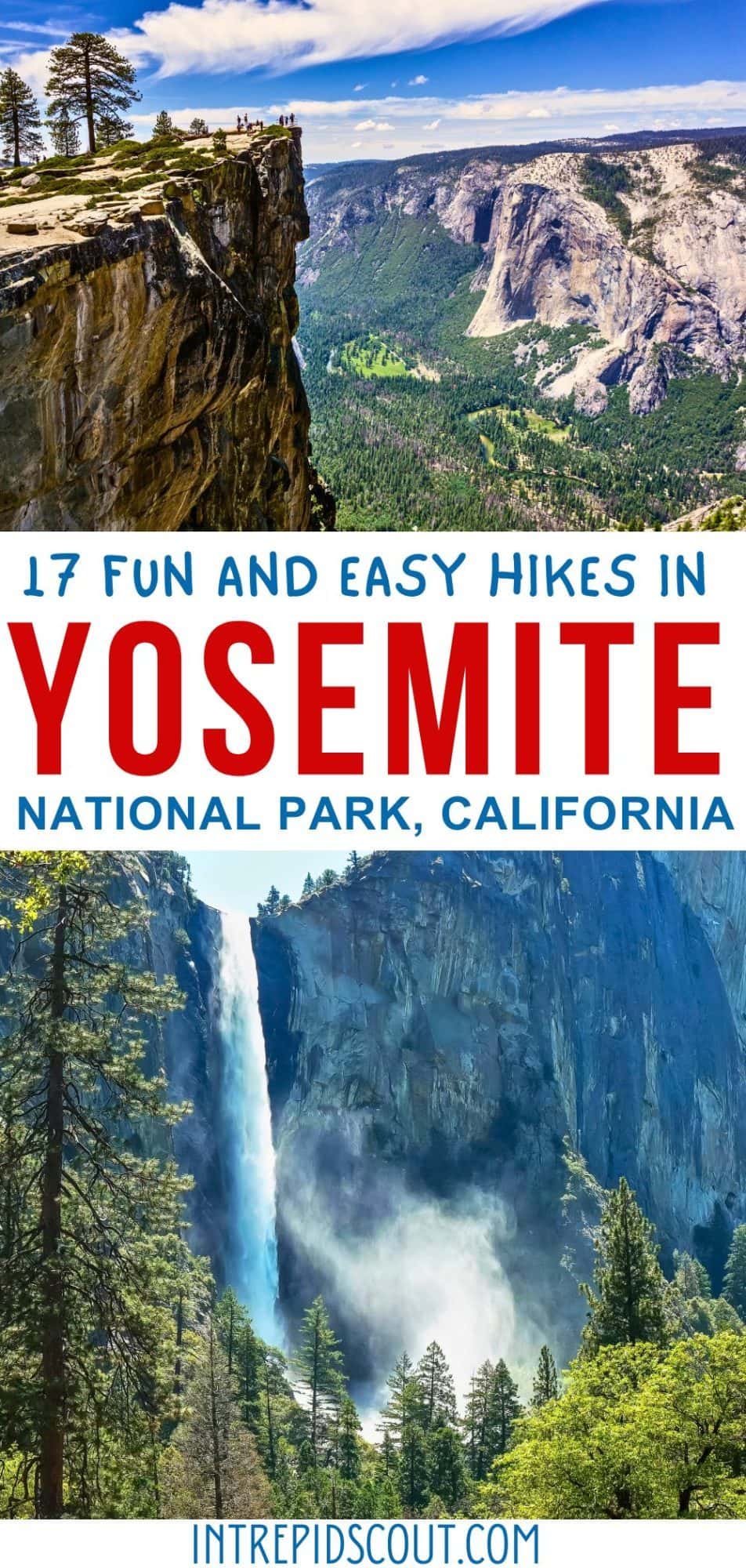 17 Easy Hikes in Yosemite Perfect for All Ages (Useful Tips+Maps ...