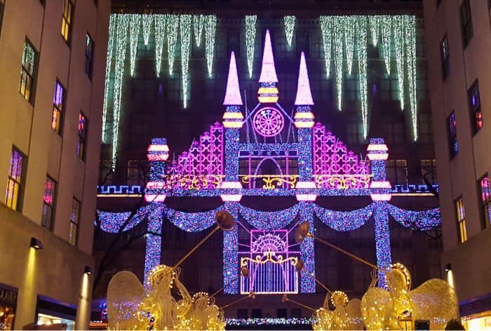 Saks Fifth Avenue at Christmas