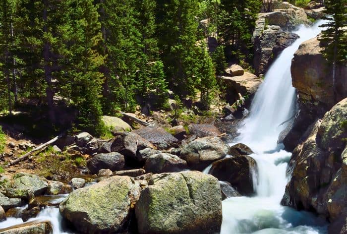 Alberta Falls in RMNP