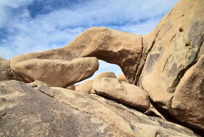 Arch Rock in Joshua Tree