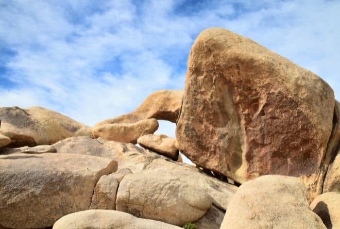 Arch Rock in Joshua Tree