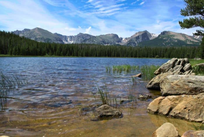 Bierstadt Lake in the Bear Lake Corridor in RMNP