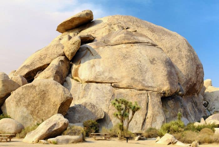 Cap Rock in Joshua Tree