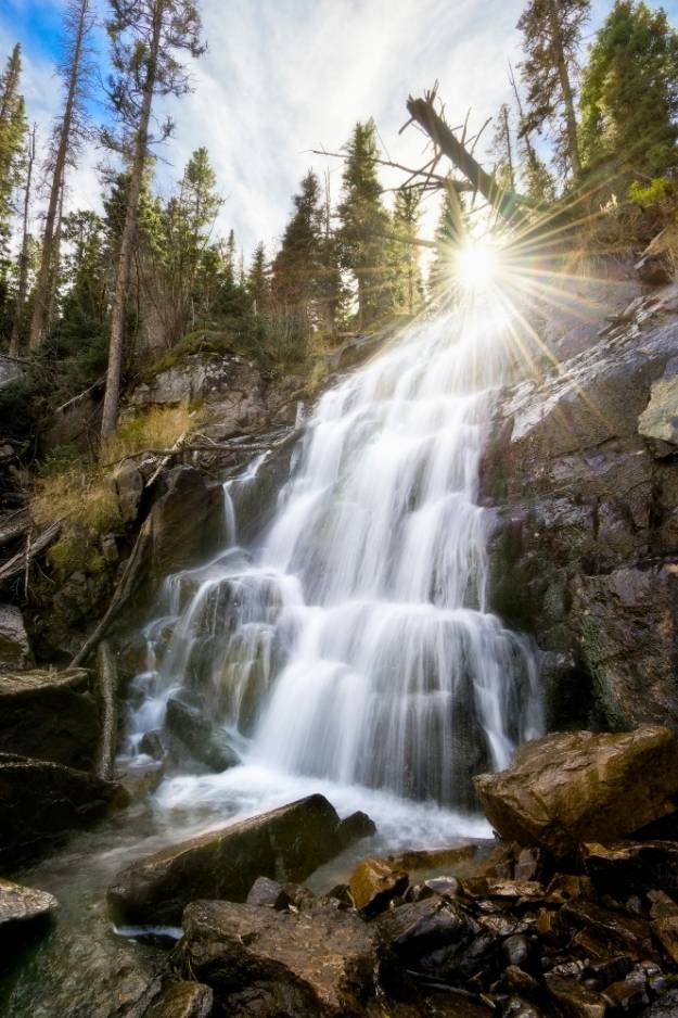 Fern Falls in RMNP