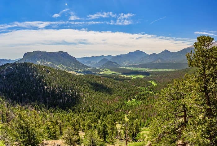 Many Parks Curve Overlook on Trail Ridge Road