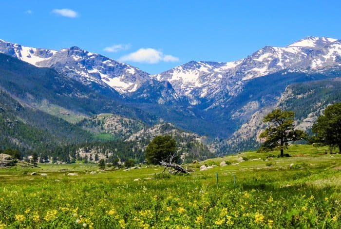 Moraine Park Loop Trail in Rocky Mountain