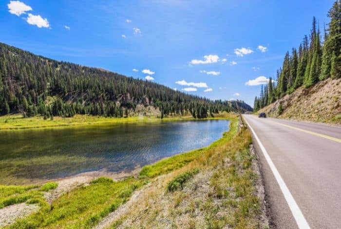 Poudre Lake on Trail Ridge Road