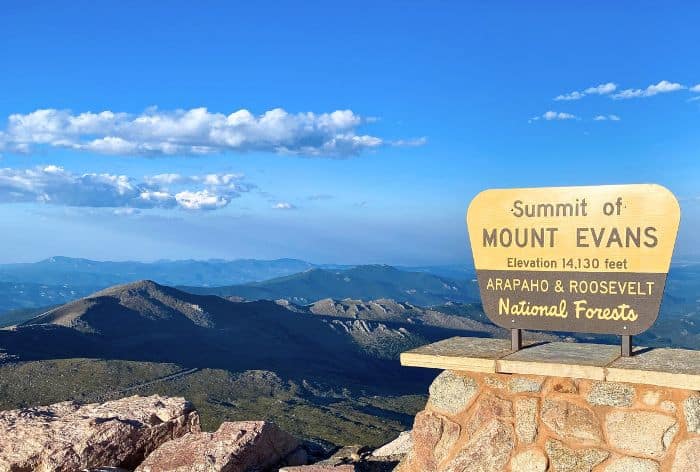 Summit of Mount Evans