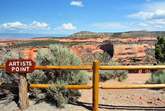 Artists Point in Colorado National Monument