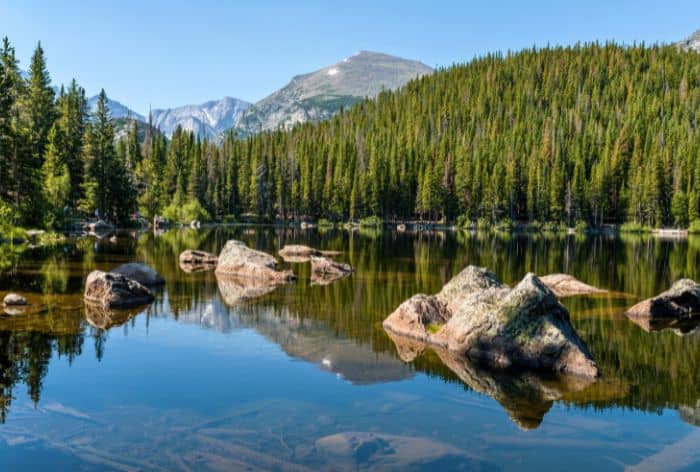 Bear Lake Loop Trail in Rocky Mountain