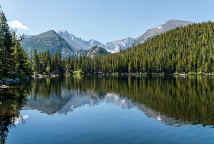 Bear Lake Loop Trail in Rocky Mountain