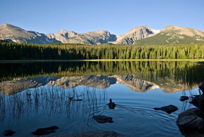 Bierstadt Lake in Rocky Mountain