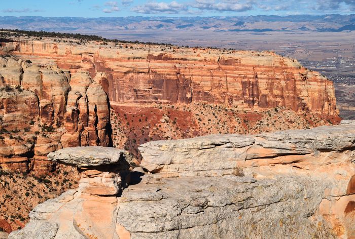 Cold Shivers Point in Colorado National Monument