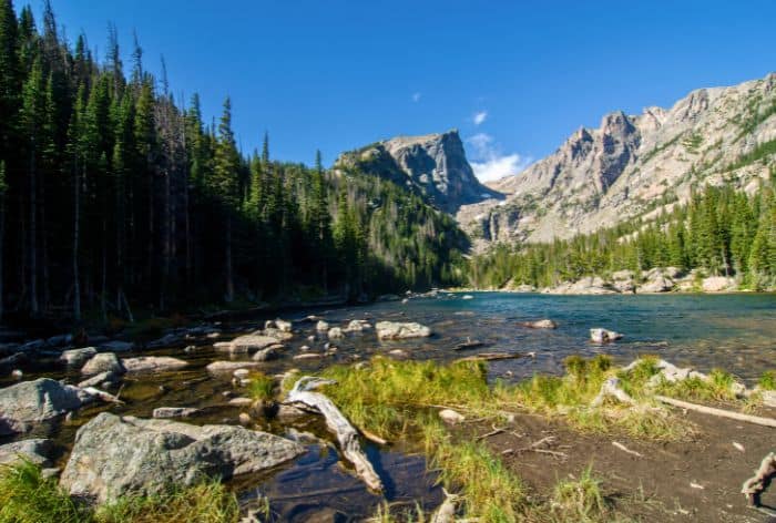 Dream Lake in Rocky Mountain National Park