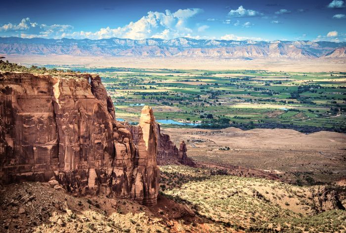 Grand Valley in Colorado