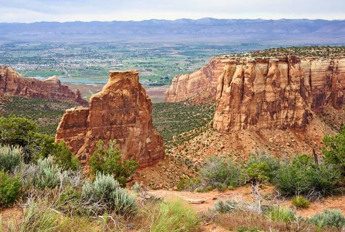 Grand View in Colorado National Monument