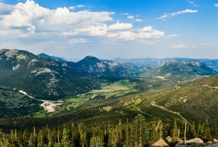 Horseshoe Park Overlook in Colorado