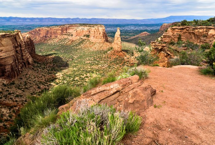 Independence Monument View in Colorado National Monument