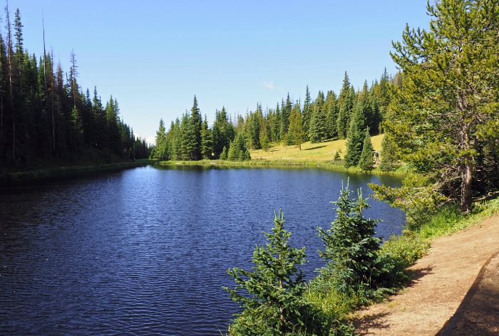 Lake Irene in Rocky Mountain National Park