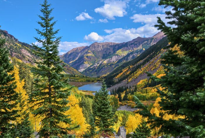 View of Maroon Lake