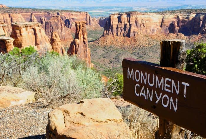 Monument Canyon in Colorado National Monument