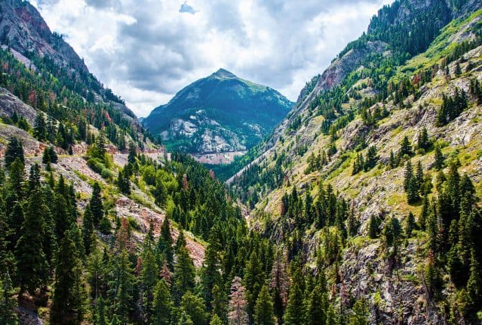 Red Mountain Pass in Colorado