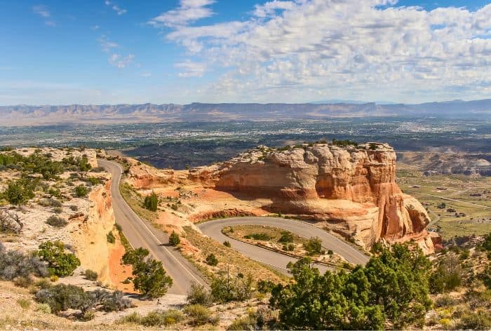 Rim Rock Drive in Colorado National Monument