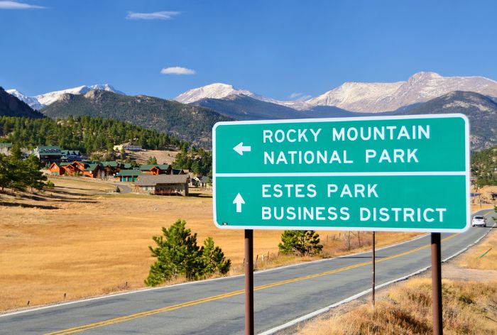 Road to Rocky Mountain National Park