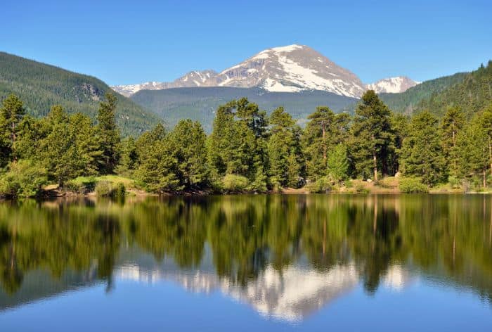 Sprague Lake in Rocky Mountain