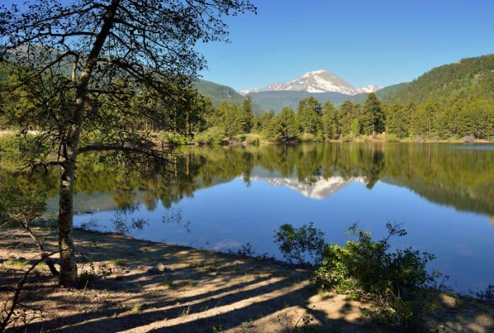 Sprague Lake in Rocky Mountain