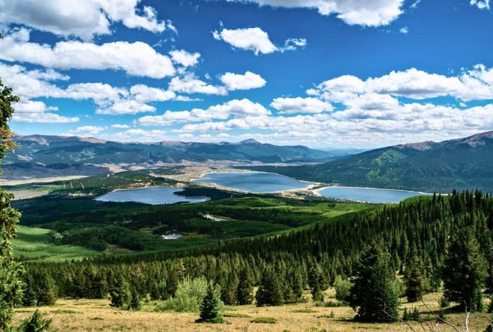 Twin Lakes in Colorado