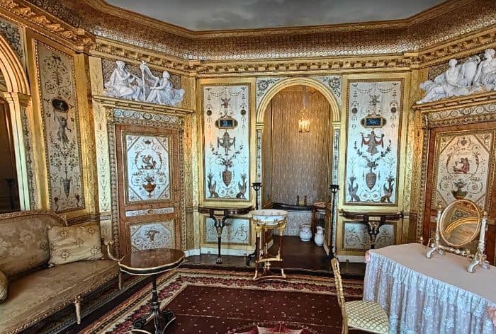 Queen's Silver Boudoir at Fontainebleau