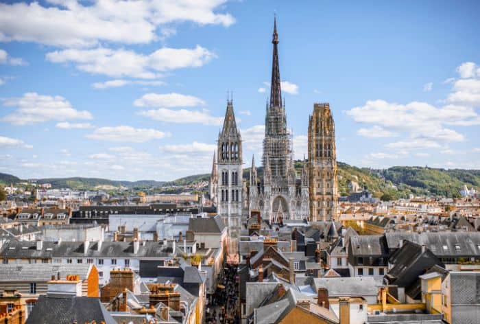 Aerial View of Rouen