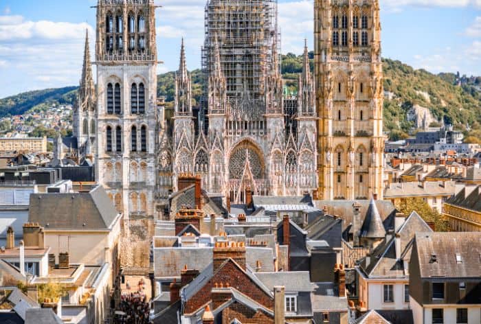 Aerial View of Rouen