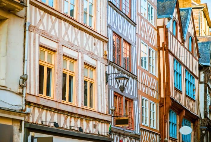 Rue du Gros Horloge in Rouen